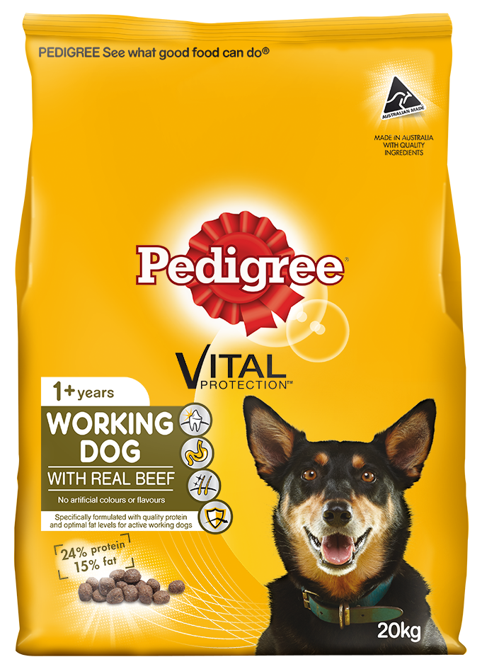 Pedigree Working Dog Food 20kg | Moses and Son