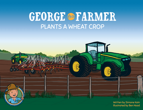 George the Farmer “Plants a Wheat Crop” Book