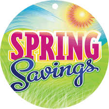 Spring Savings & Promotions