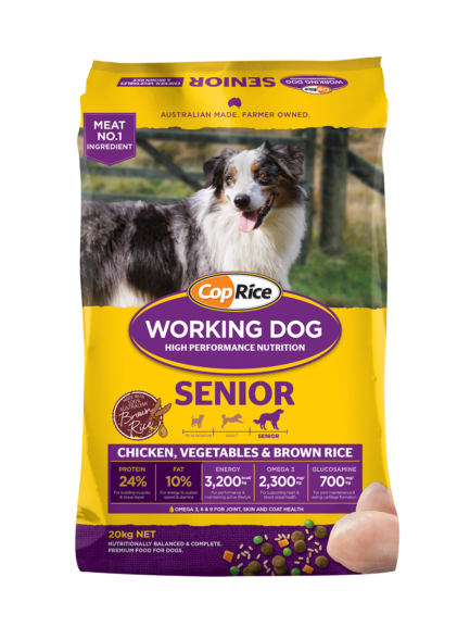 CopRice Working Dog Food – Senior 20kg