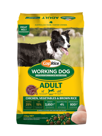 CopRice Working Dog Food – Adult Chicken 20kg
