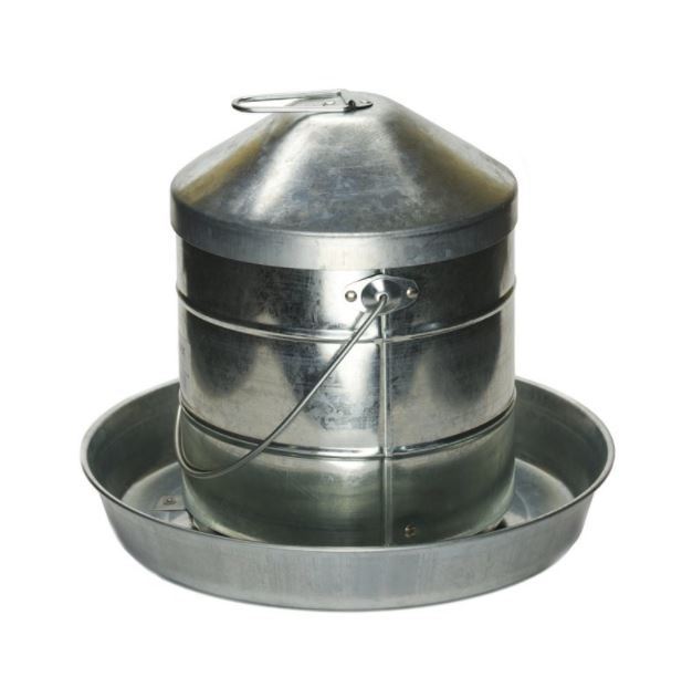 Poultry Feeder Stainless Steel 9kg