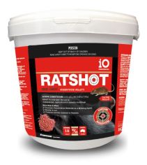IO Ratshot One Shot Pellets Red 10kg
