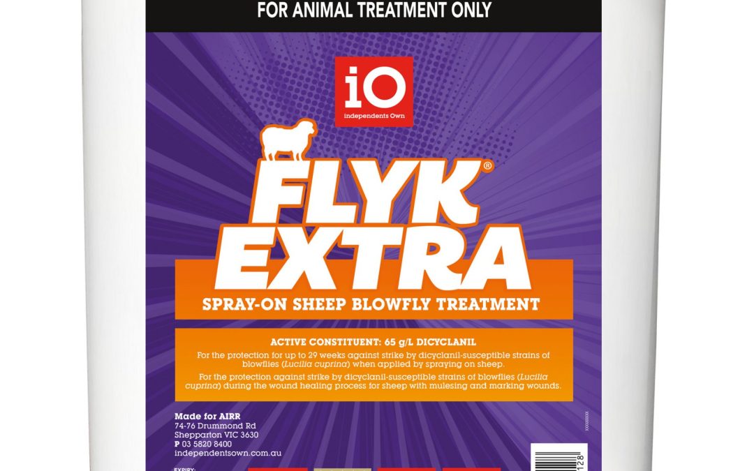 iO FLYK EXTRA Spray-On Sheep Blowfly Treatment