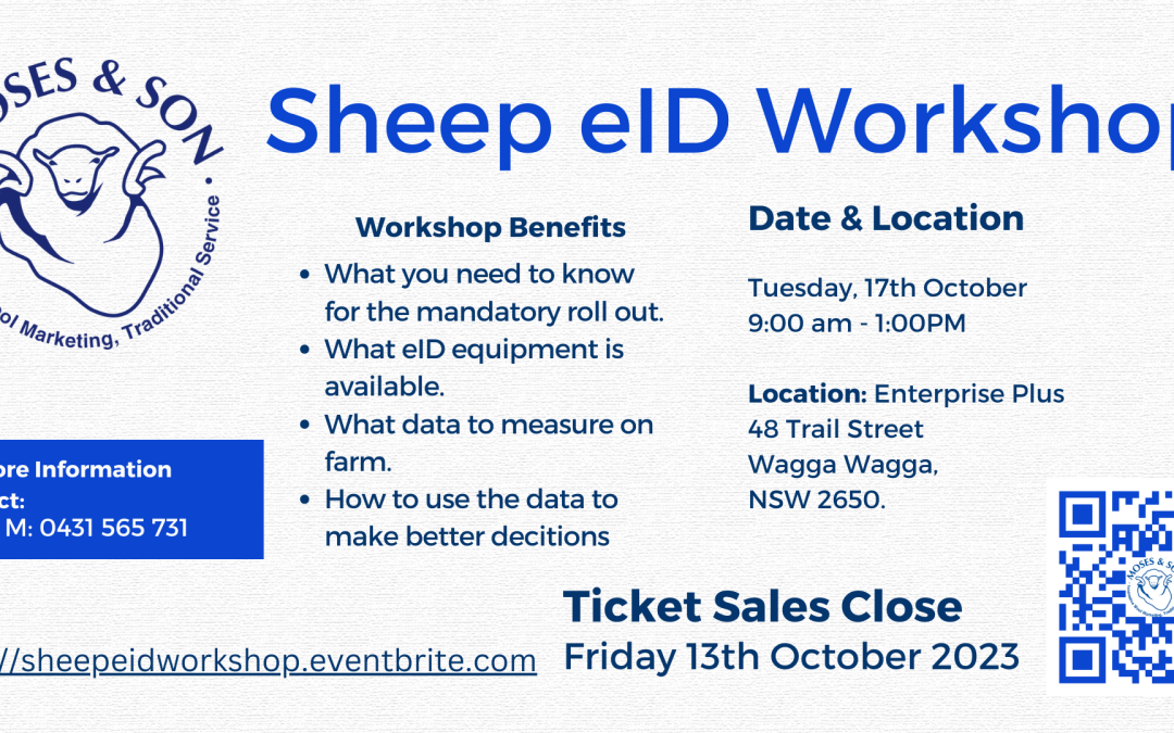 Sheep Electronic ID Workshop
