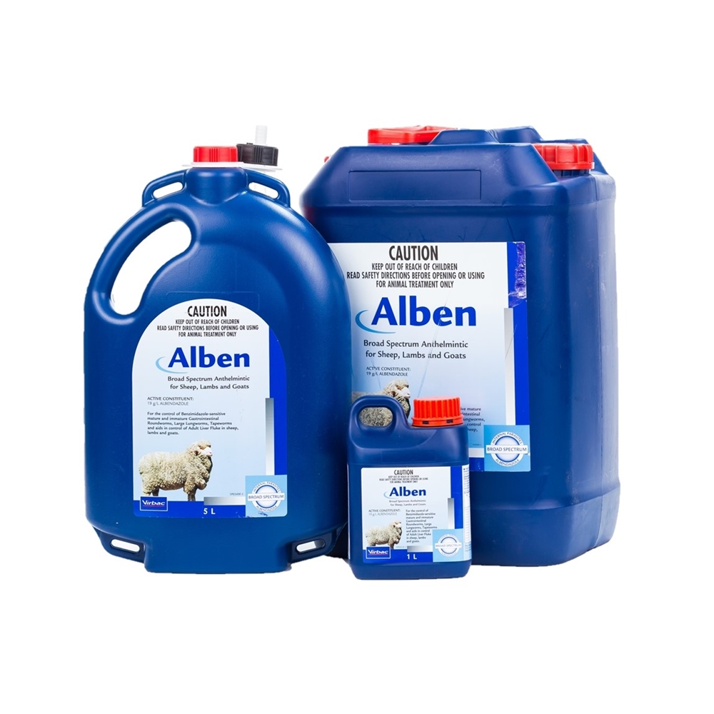 ALBEN for sheep, lambs and goats