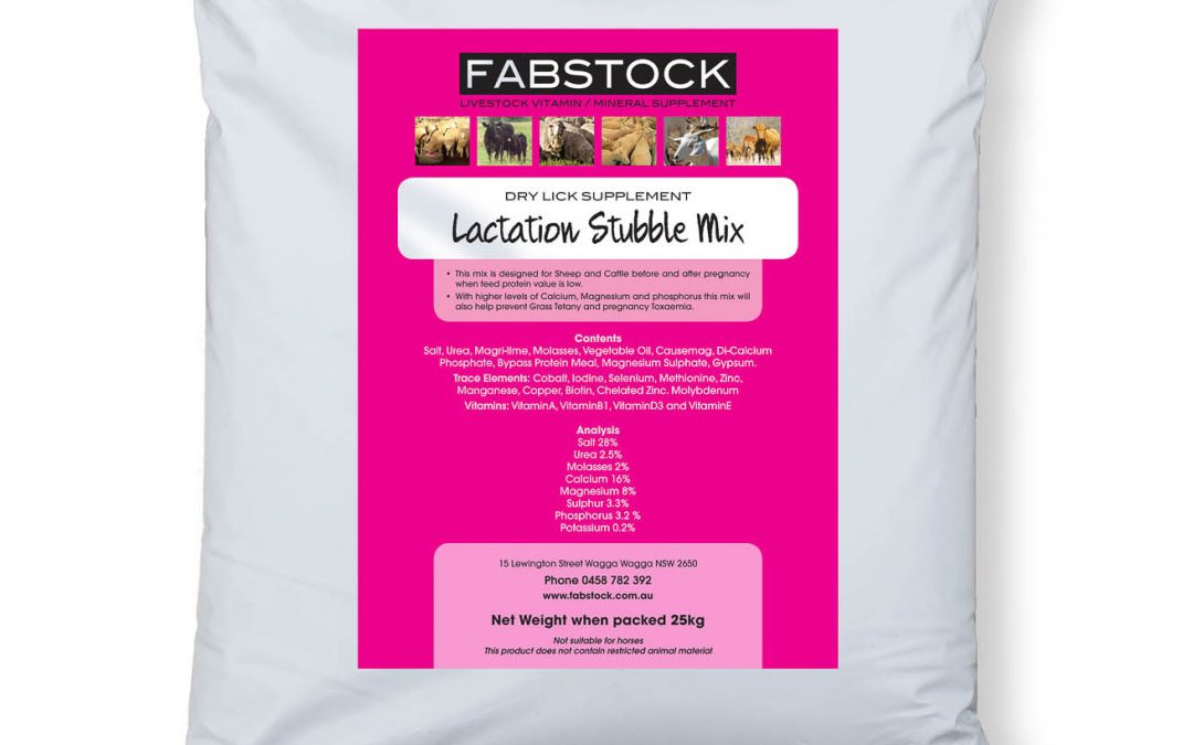 Fabstock Lactation Stubble Mix
